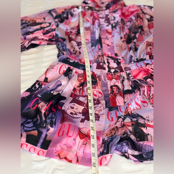Guess Celeste Magazine Print long sleeve romper - size medium - Picture 11 of 16